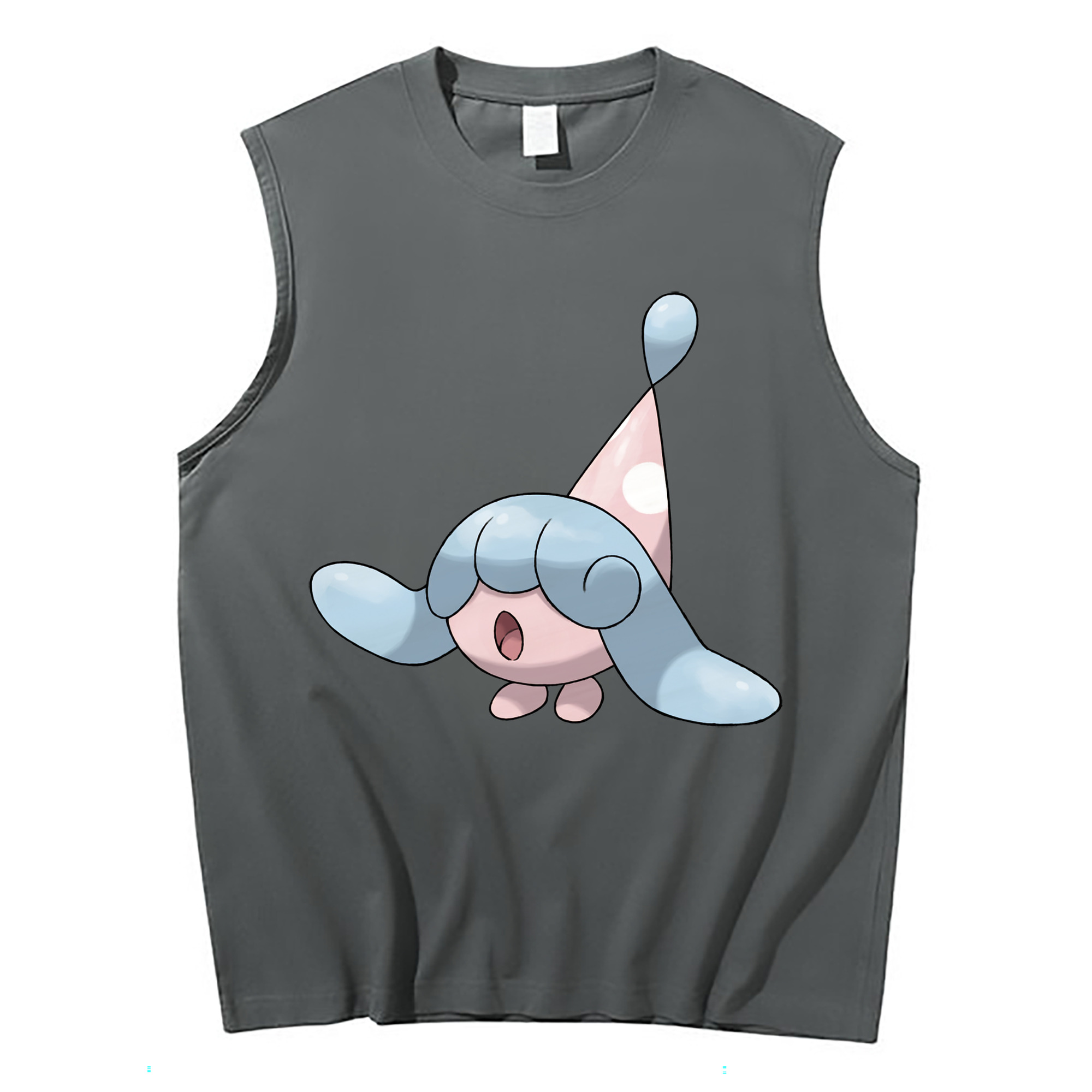 （画像用） ポケットモンスター Pokémon コットン100％タンクトップ（フロントプリント）